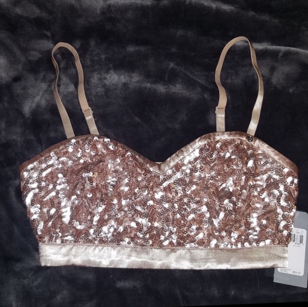 Vintage Guess Sequin Bralette